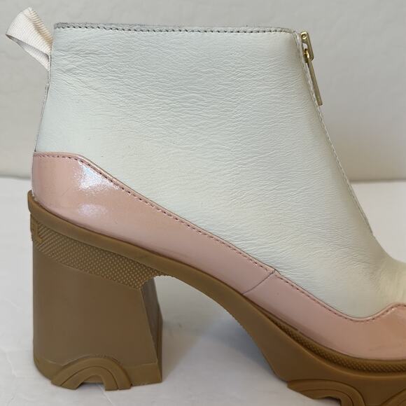 Sorel NEW Brex Heel Chelsea Boot in Natural, Pardox Pink Waterproof Size 11 - Picture 8 of 14